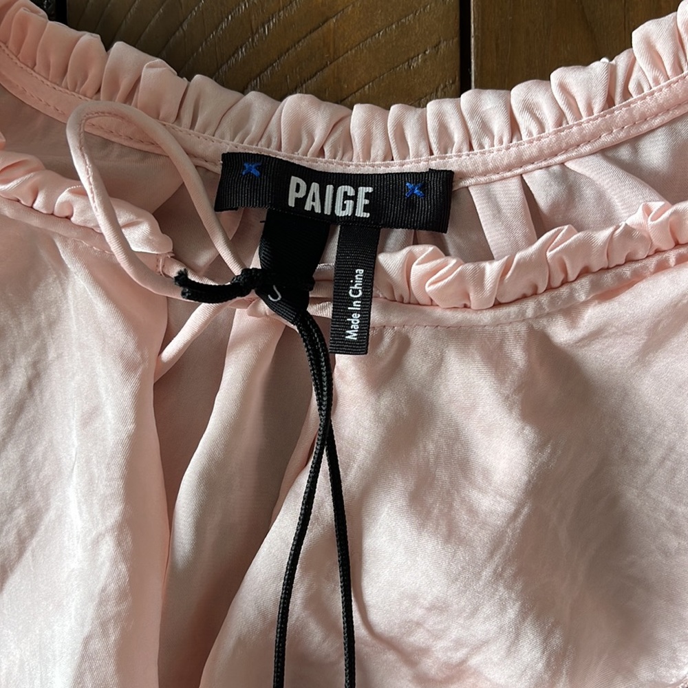 Paige Split Neck Ruffle Top - Picture 5 of 5